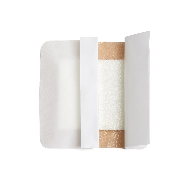 details-view silicone foam dressing peel off