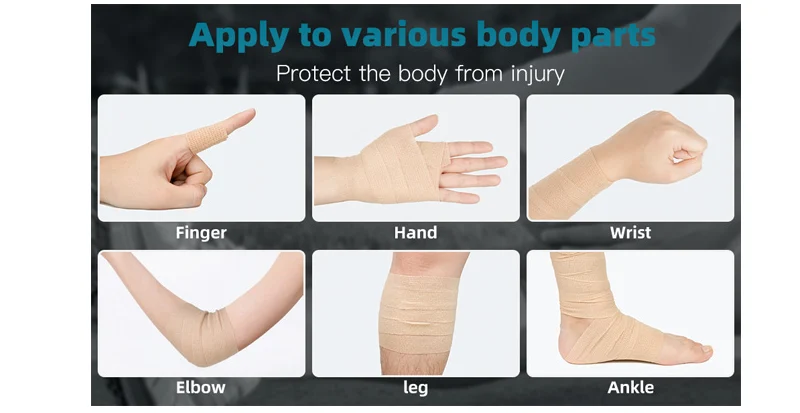Elastic Cohesive Bandage Applications